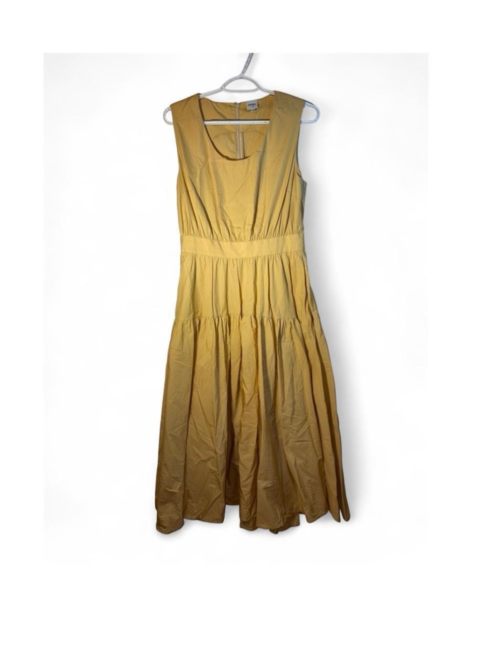 Aspesi Sleeveless Tiered Maxi Dress